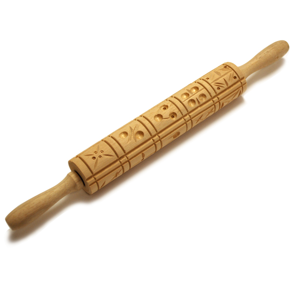 Norpro Rolling Pin Springerle 10"