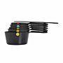OXO Plastic Measuring 6pc Cup Set - Black