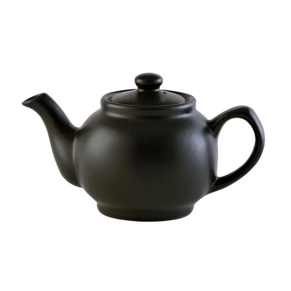 Price Kensington 6C Matte Black Stoneware Teapot