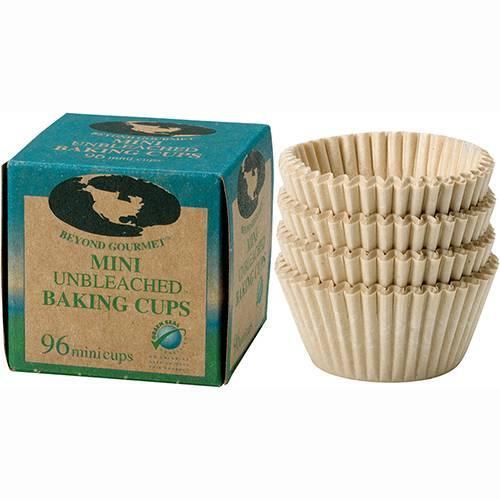 Harold Import Company Unbleached Mini Muffin Cups