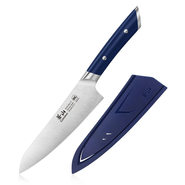 Cangshan Helena Series 5.5" Prep Knife W/Sheath - Navy