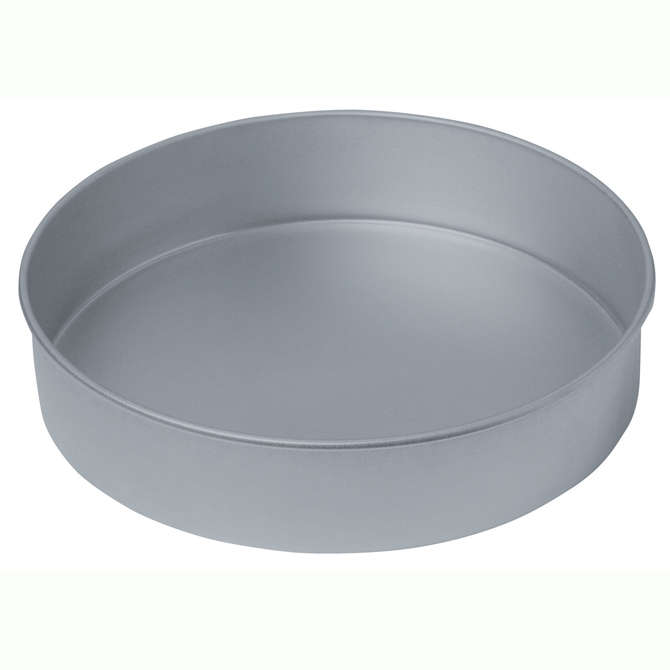 Non stick round cake pan top