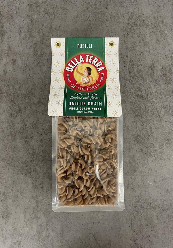 Della Terra Fusilli Whole Grain Durum Dried Pasta