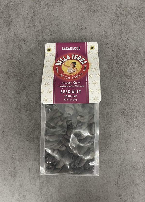 Della Terra Pasta Casarecce Squid Ink - Dried