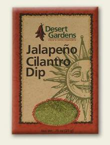 Desert Gardens Dip Mix - Jalapeno Cilantro
