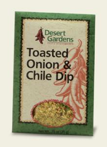 Desert Gardens Dip Mix - Toasted Onion & Chile