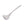 Load image into Gallery viewer, Gourmac Mini Ladle White 7.5" Melamine
