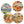 Load image into Gallery viewer, Coasters Set/4 Vivid Views