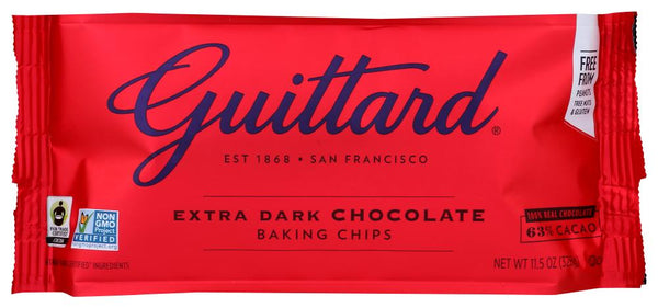 Guittard 63% Extra Dark Baking Chips 11.5oz