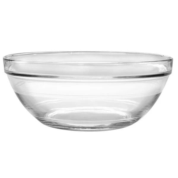 Duralex Giogogne Saladier Clear 6qt Glass Bowl