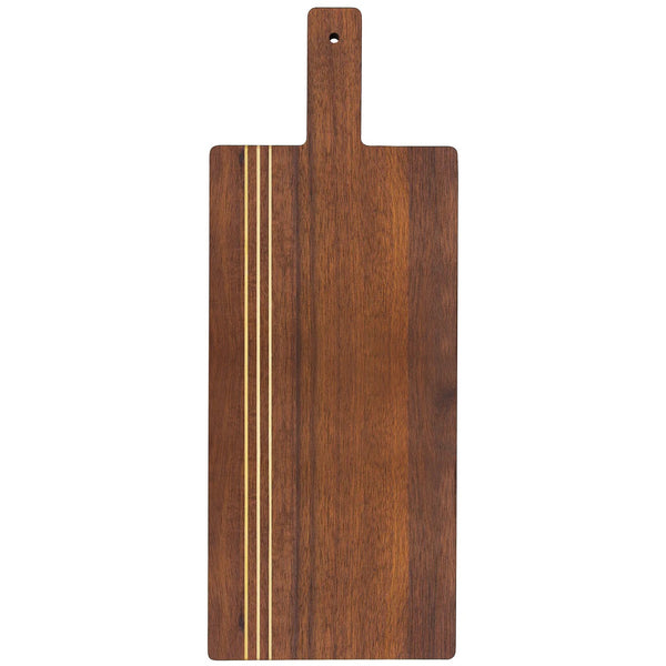 Totally Bamboo Rock and Branch 20.5" X 7.75" Acacia Wood Pinstripe Serving Paddle