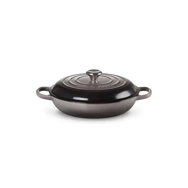 Le Creuset Signature Cast Iron 5qt Round Braiser - Oyster