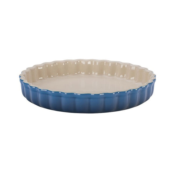 Le Creuset Heritage Stoneware Fluted 9" Flan/Tart Dish - Marseille