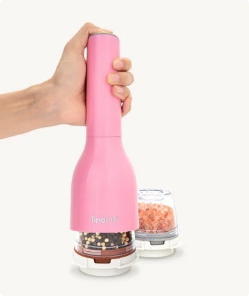 Finamill Rechargeable USB Spice Grinder W/ 2 Pods - Cotton Candy (Pink)