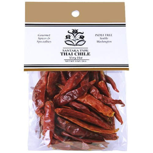 India Tree Santaka Type Dried Thai Chile