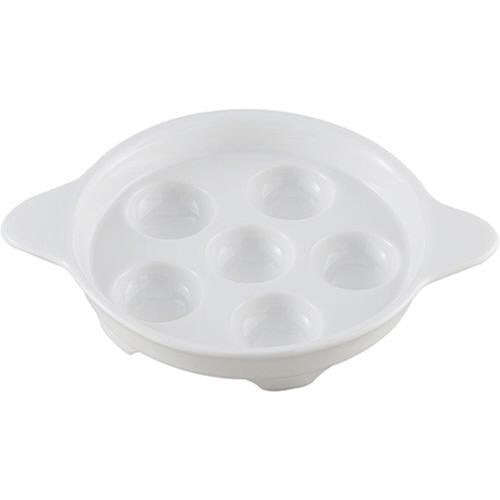 Harold Import Company Porcelain 6.5" Escargot Plate