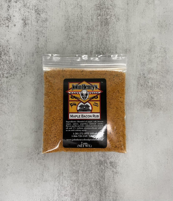 John Henry's Maple Bacon Rub Seasoning 2oz