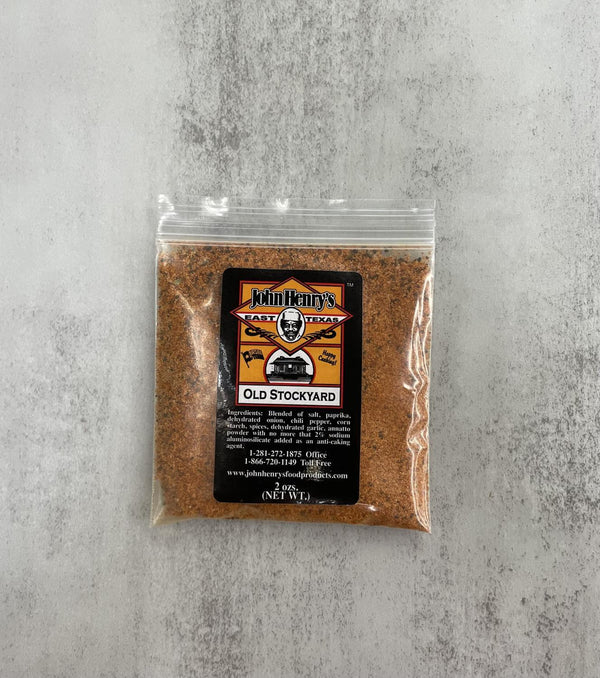 John Henry's Old Stockyard Steak Seasoning 2oz
