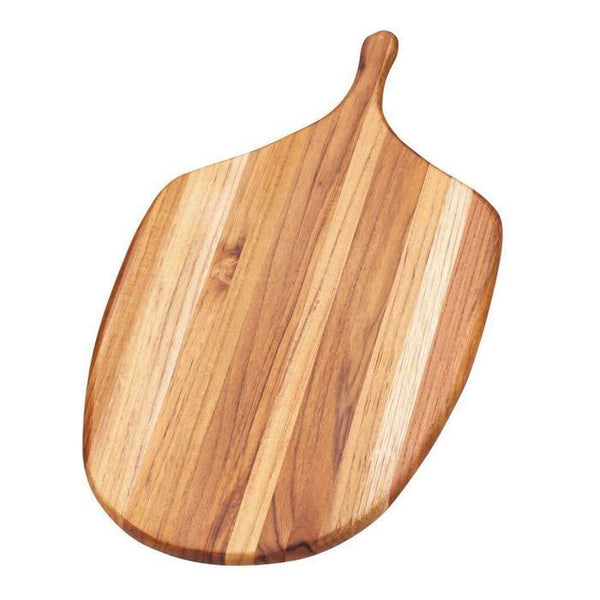 Teak Haus #702 Cutting/Serving Paddle Canoe Board 21.5" x 11.5" x .5"