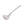 Load image into Gallery viewer, Gourmac Mini Ladle White 7.5" Melamine