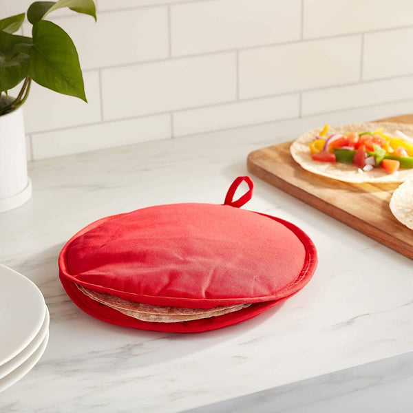 Fox Run Tortilla Warmer Cloth - Red