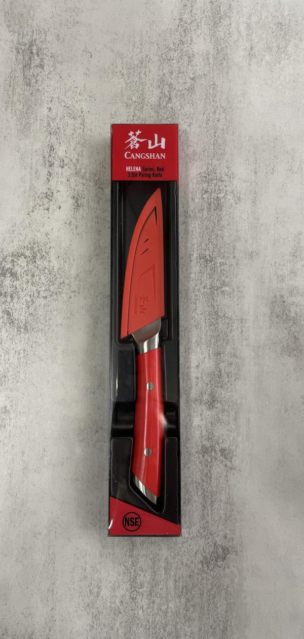 Cangshan Helena Series 3.5" Paring Knife - Red