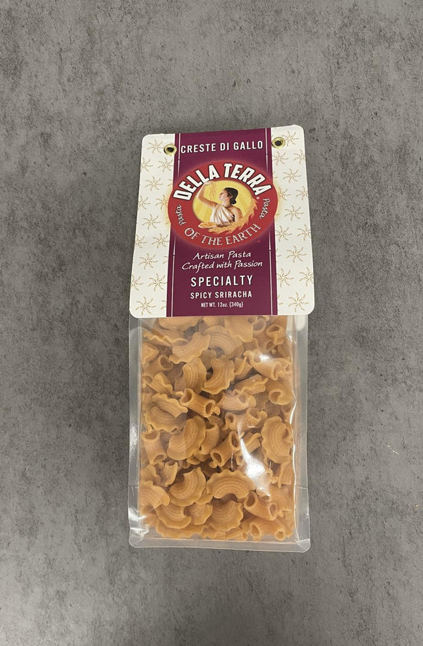 Della Terra Pasta Spicy Sriracha Creste Di Gallo - Dried