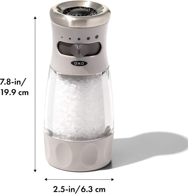 OXO Contoured Mess-Free Salt Grinder