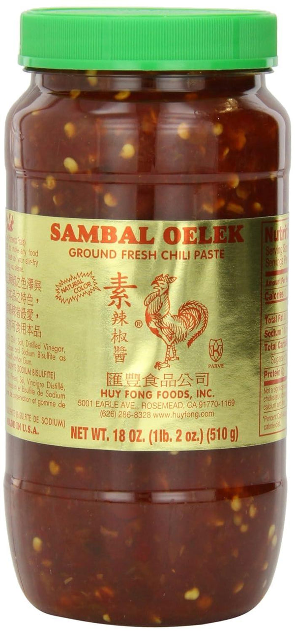 Huy Fong Sambal Oelek Chili Paste 18oz