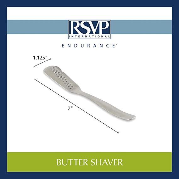 RSVP Stainless Steel Butter Shaver