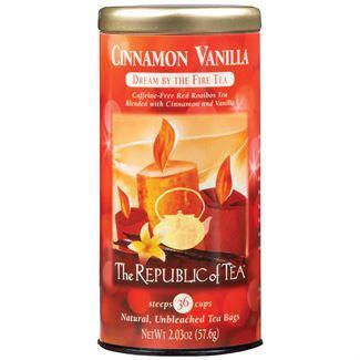 Republic of Tea Bags - Dream by the Fire Cinnamon Vanilla Red Tea