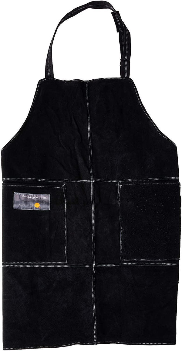 Outset Suede Grillind Apron - Black