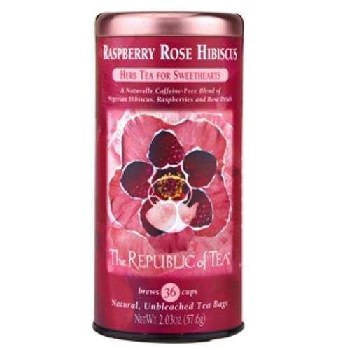 Republic of Tea Bags - Raspberry Rose Hibiscus