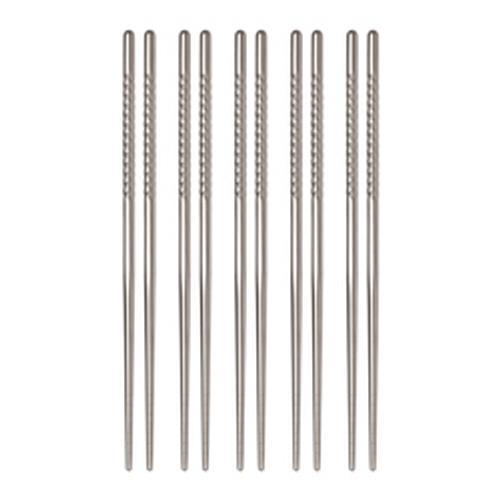 Harold Import Company Stainless Steel Chopsticks Set of 10