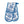 Load image into Gallery viewer, Indigo Cotton Double Oven Glove