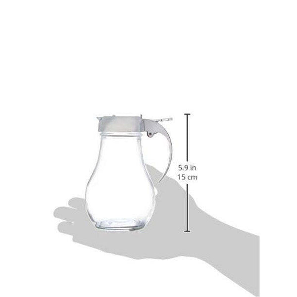 Norpro Glass with Metal Top Syrup Dispenser