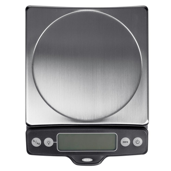 OXO 11lb Stainless Steel Digital Scale with Pull out Display