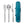 Load image into Gallery viewer, Oxo Stainless Steel Prep & go Utensil Set with Case