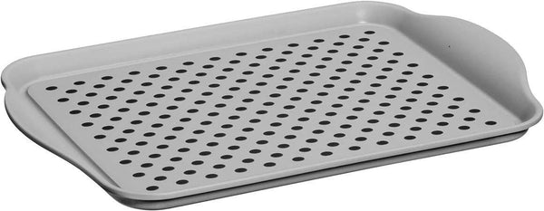 Oggi Non-Slip 17.5" X 11.5" Tray - Grey