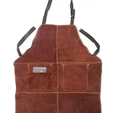 Fox Run Outset Suede Grilling Apron - Brown