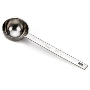 RSVP Stainless Steel 1Tablespoon Round Measuring Spoon