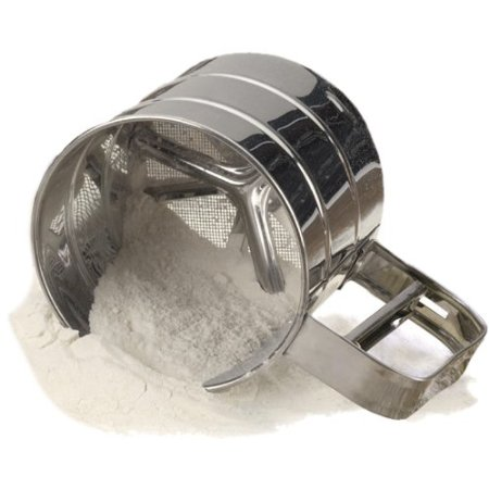 RSVP Stainless Steel Triple Mesh 5C Sifter