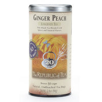 Republic of Tea Bags - Ginger Peach