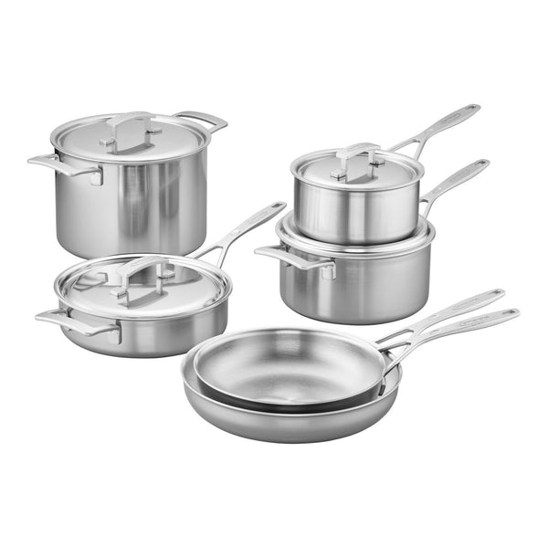 Demeyere Industry 5 Stainless Steel 10pc Cookware Set
