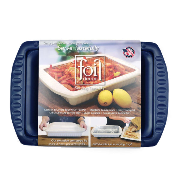 Foil Decor Pan - Navy
