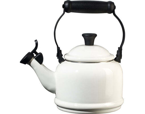 Le Creuset Carbon Steel 1.25qt Demi Kettle - White