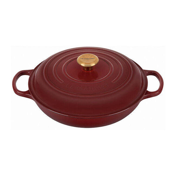 Le Creuset Signature Cast Iron 3.5qt Round Braiser - Rhone