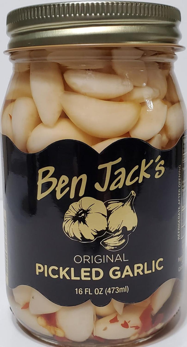 Ben Jack Larado's New Original Pickled Garlic 16oz.
