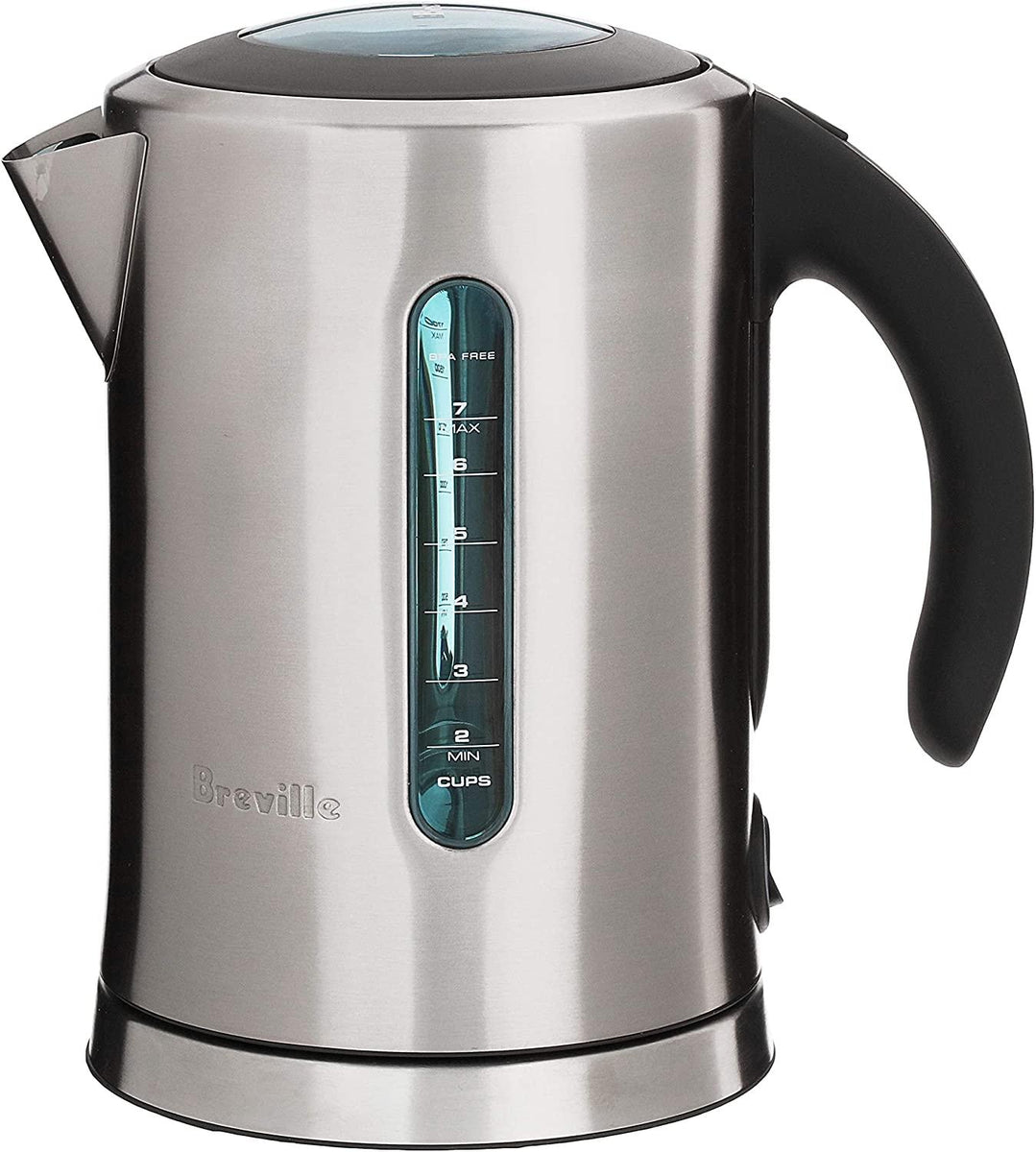 breville bke720bss the temp select electric kettle, silver