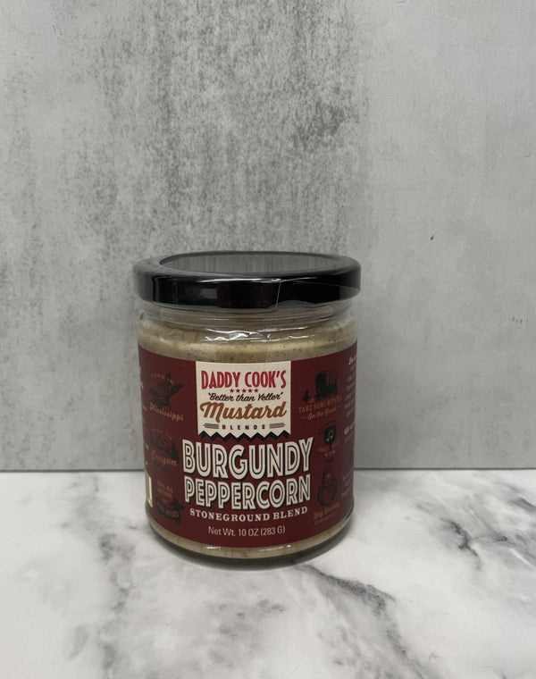Daddy Cook's Burgundy Peppercorn Mustard